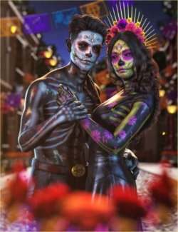 FPE Dia de los Muertos Makeup for Genesis 9
