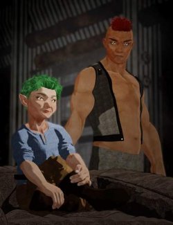 Toon Alchemy Guys for Genesis 9 Toon