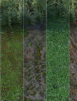 Flinks Rolling Hills - Wet Grass - Grounds Add-On