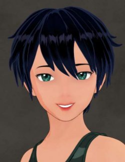 Haru Anime Character for Genesis 9