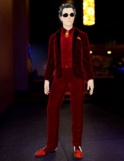 Click here to see preview images for "dForce Flashy Suit for Genesis 9" dForce Flashy Suit for Genesis 9