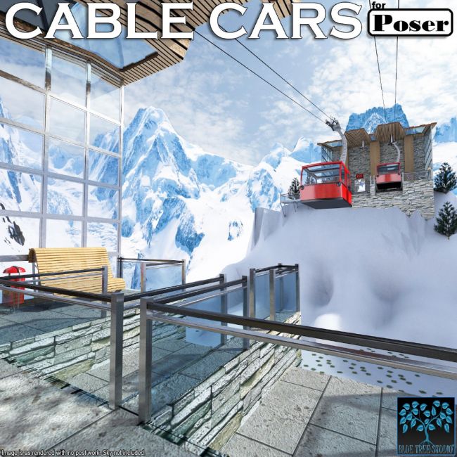 Click here to see preview images for "Cable Cars for Poser" Cable Cars for Poser