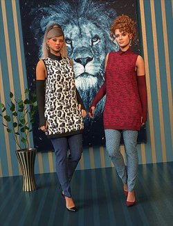 VERSUS- A97 dForce October Outfit Texture Add-On