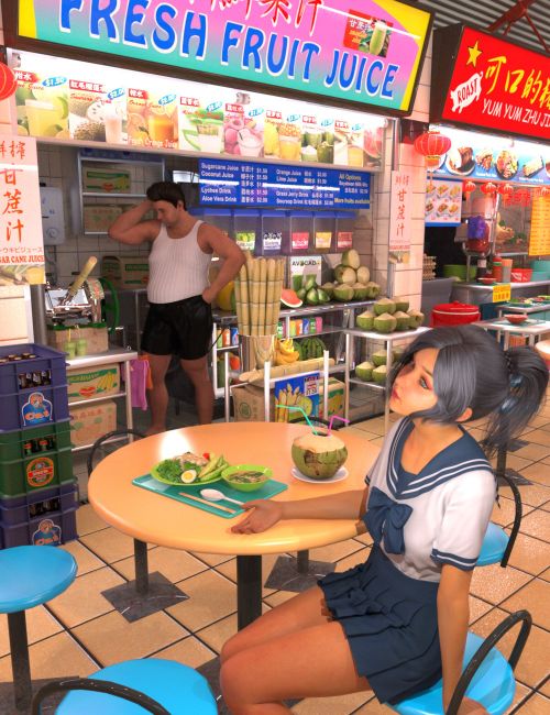 Click here to see preview images for "Asian Hawker Centre" Asian Hawker Centre