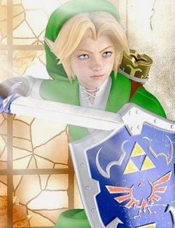 Link Ocarina of Time- Outfit and Hair G9