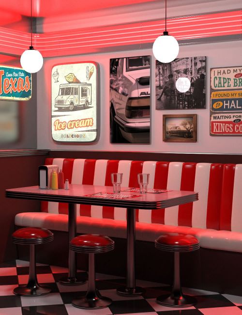 Click here to see preview images for "Please Be Seated Diner" Please Be Seated Diner