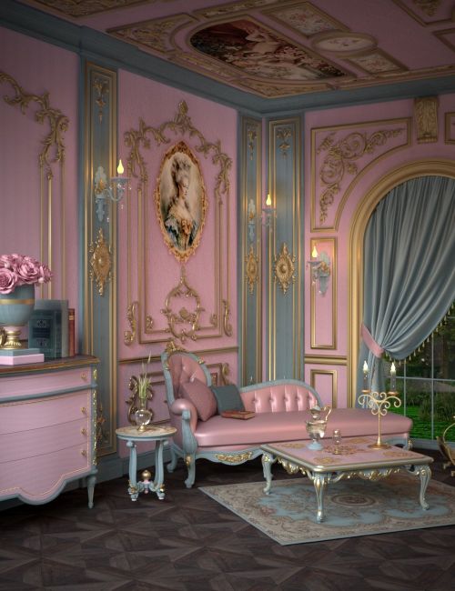 Click here to see preview images for "Rococo Room" Rococo Room