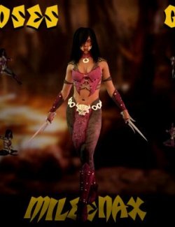 MileenaX Poses and Sai for Genesis 8 Female