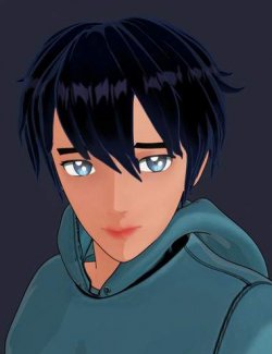 Toshiro Anime Character for Genesis 9