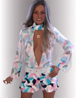 dForce Elivette Outfit for Genesis 9 Feminine