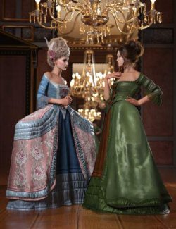 dForce Royal Wedding Outfit Texture Add-On