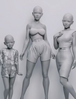 E3D Lucia Morph Pack for Genesis 8 and 8.1 Female