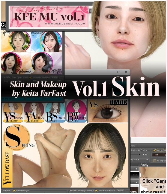 Click here to see preview images for "KFE Skin and Makeup 1 Skin" KFE Skin and Makeup 1 Skin