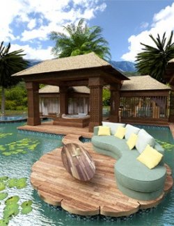 Lotus Spa for Daz Studio