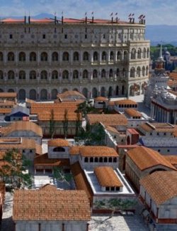 Streets of Ancient Rome for DAZ