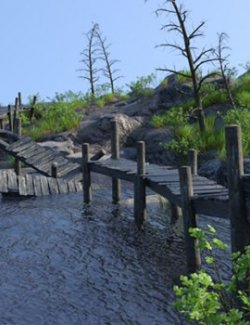 1stB Walk Across Water FootBridge
