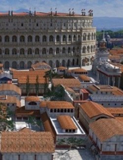 Streets of Ancient Rome for DAZ