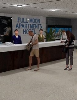 Full Moon Apartment Hotel for DAZ