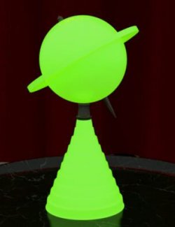 World's Fair Saturn Lamp from the Red Room Collection