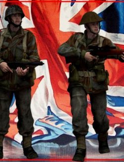 British Commando or paratrooper WW2