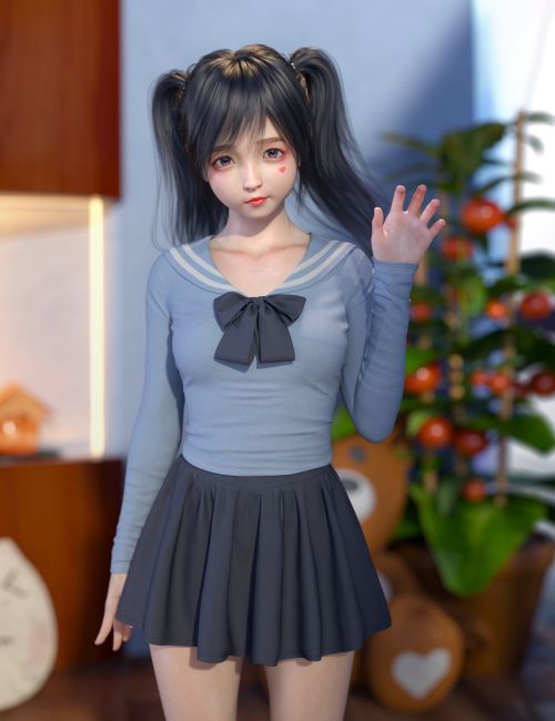 Click here to see preview images for "dForce SU School Style Set for Genesis 9, 8.1, and 8 Female" dForce SU School Style Set for Genesis 9, 8.1, and 8 Female