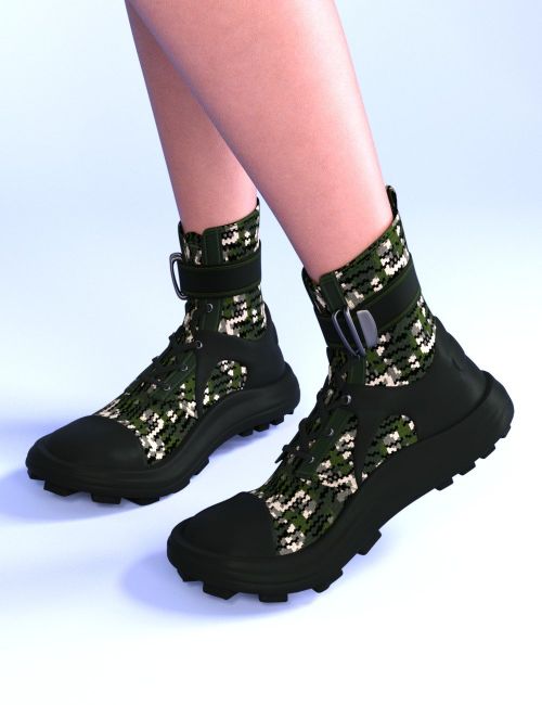 Click here to see preview images for "High Cut Sneaker for Genesis 9" High Cut Sneaker for Genesis 9