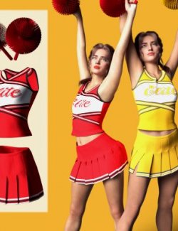RQL-dForce Cheerleader Outfit G8F & G8.1F