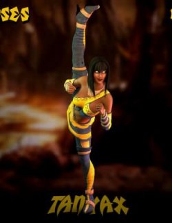 TanyaX Poses and Weapons for Genesis 8 Female