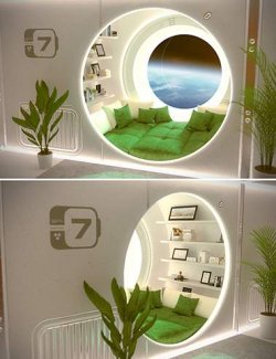 SPB03 Scifi Reading Nook