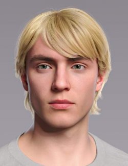 dForce Christian Hair for Genesis 9