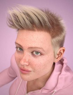 LI Avant-Garde Hair for Genesis 9