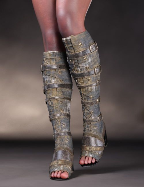 Click here to see preview images for "CB Maeriel Boots Denim Texture Expansion" CB Maeriel Boots Denim Texture Expansion