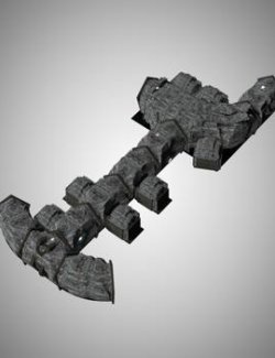 Subterranean Alien Cell Block for Poser