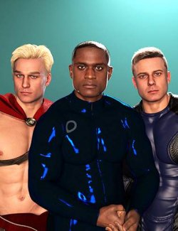 MM3D Hero HD Shapes for Genesis 9 Masculine