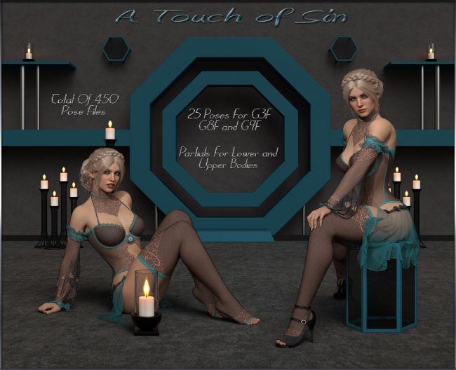 Click here to see preview images for "A Touch of Sin - Poses for G9F-G8F-G3F" A Touch of Sin - Poses for G9F-G8F-G3F