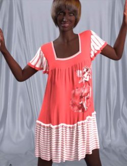 DNA dForce Philla Dress for Genesis 9