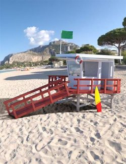 D Lifeguard Tower