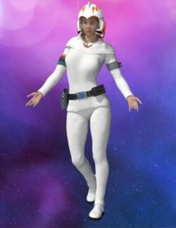 XXV Starfighter Pilot for La Femme 2 for Poser