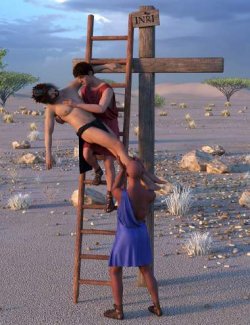 Via Crucis - Way of the Cross - Props and Poses for Genesis 9