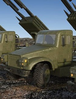 BM-21 grad for Daz Studio