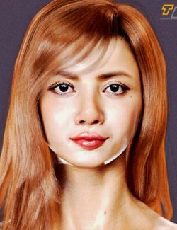 LS The Pink Girl for Genesis 8 Female