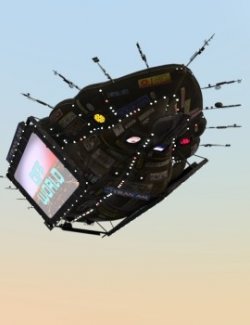 Off World Blimp for Daz Studio
