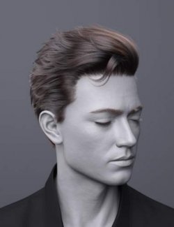 dForce FV Dramatic Side Sweep Hair for Genesis 9