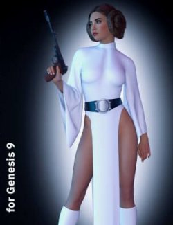 LZY dforce Rebel Outfit for Genesis 9