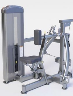 FUSE XL SEATED ROW- Premium 3D Gym Equipment Model