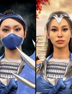 Kitana (Both Versions) for Genesis 9
