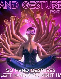 Hand Gestures for Genesis 8 Figures