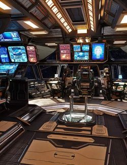 XI Spaceship Cockpit