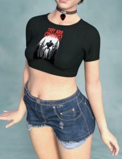 Egirl Outfit for Genesis 8 Female