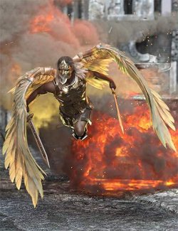 Angelic Army Hierarchical Poses for Vega and Morning Star Wings